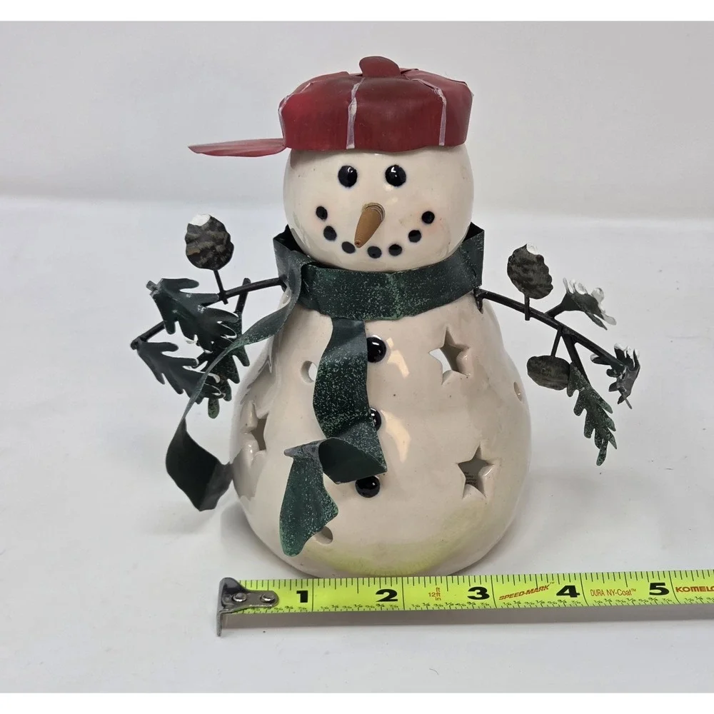 Hallmark ceramic snowman